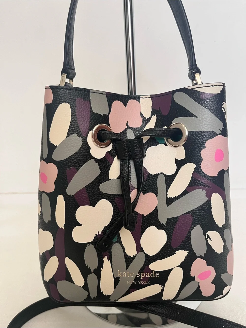 Kate Spade Eva Wildflower Small bucket crossbody bag